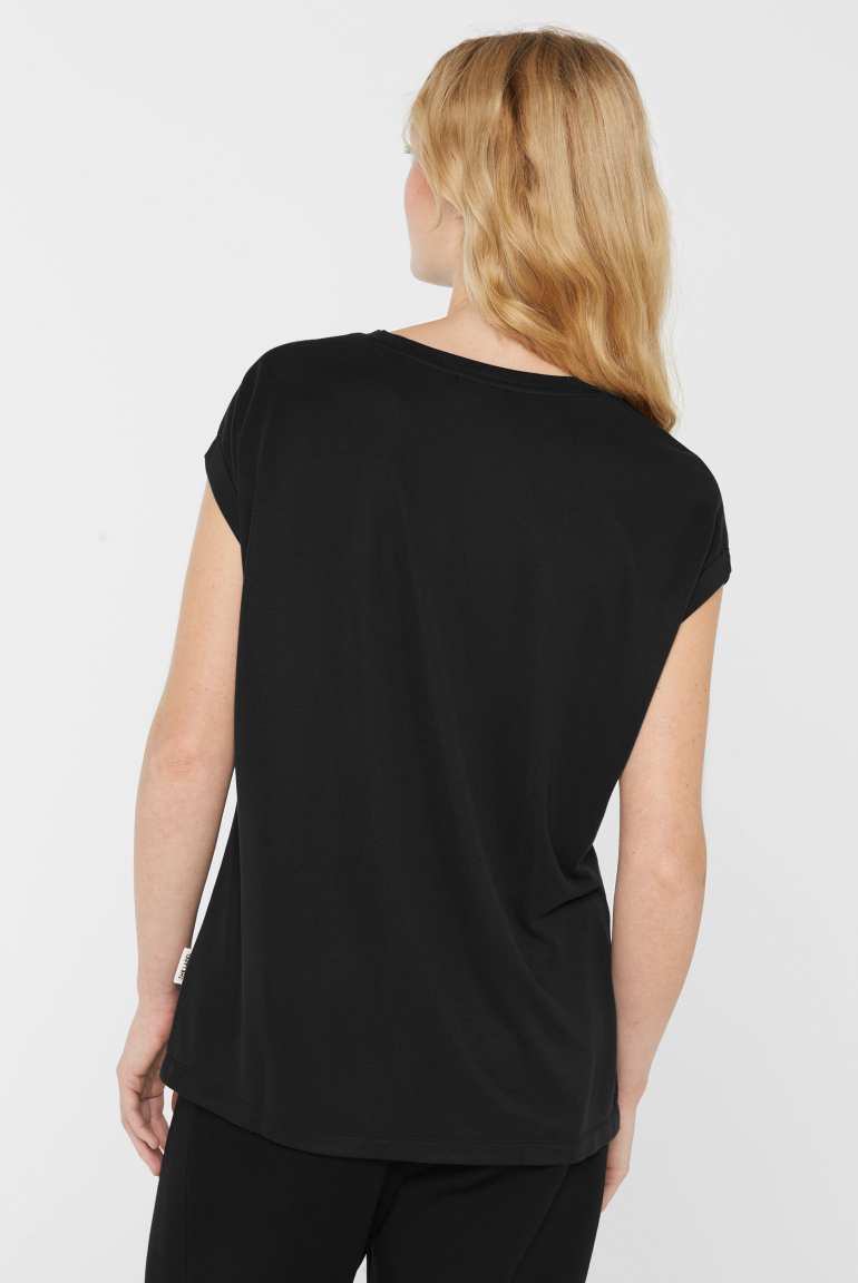 Ärmelloses Shirt TU:NIS aus Modal-Mix