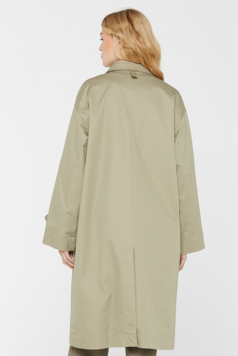 Car Coat ON:TA mit verdecktem Frontzipper