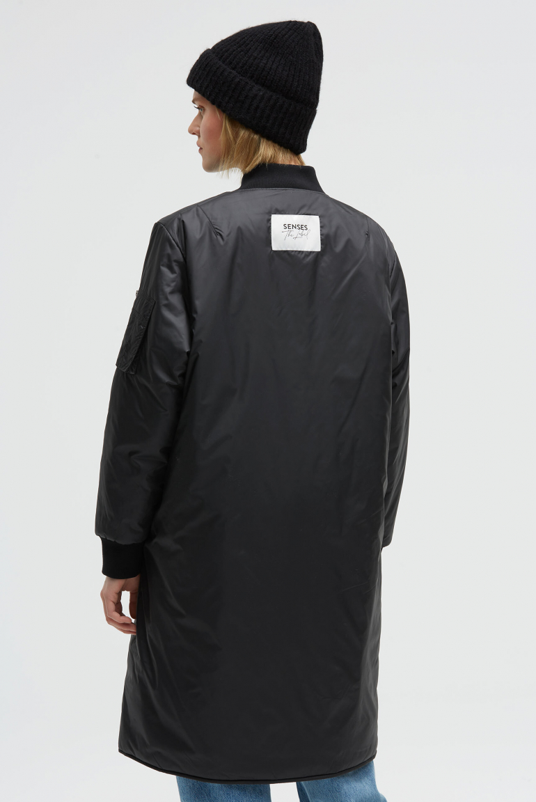 Lange Jacke OD:IE im Blouson-Stil