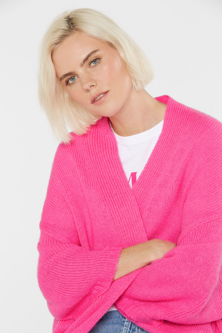 Offener Long Cardigan KAL:LIE mit weitem Arm