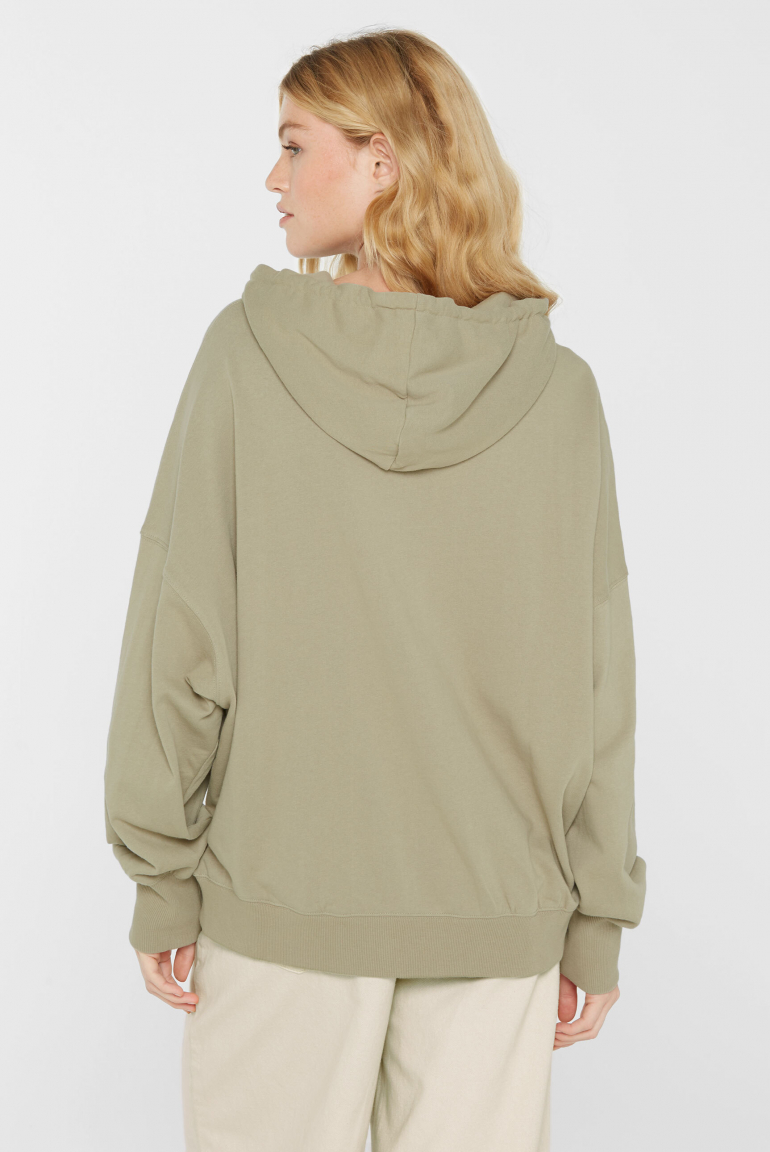 Oversized Hoodie SUN:NY mit Logo Artwork