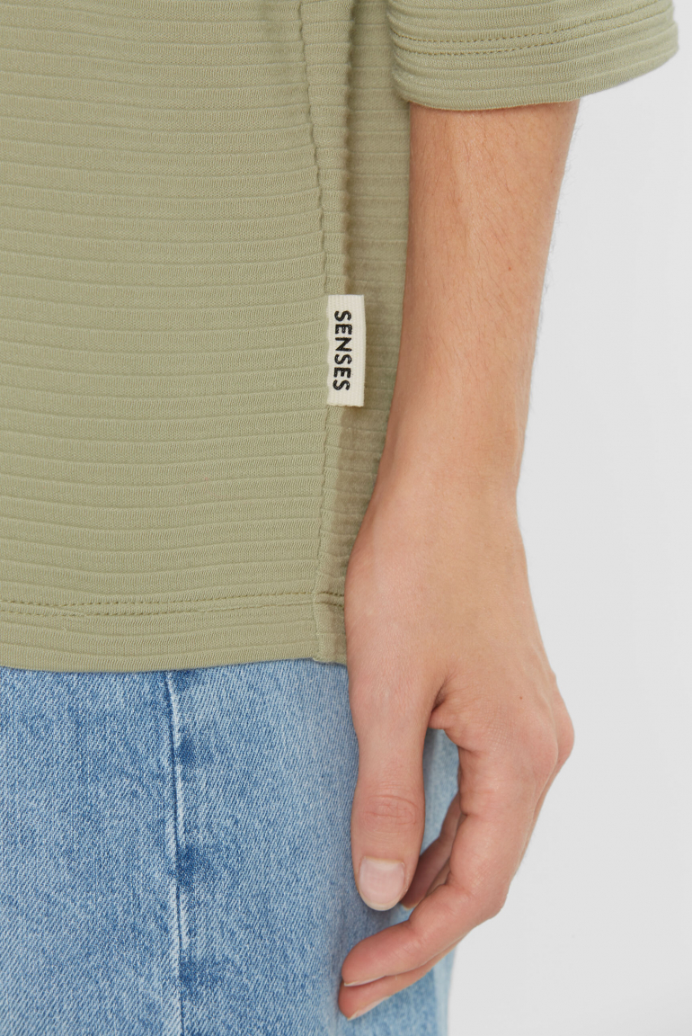 Strukturiertes Kapuzensweatshirt SO:LA