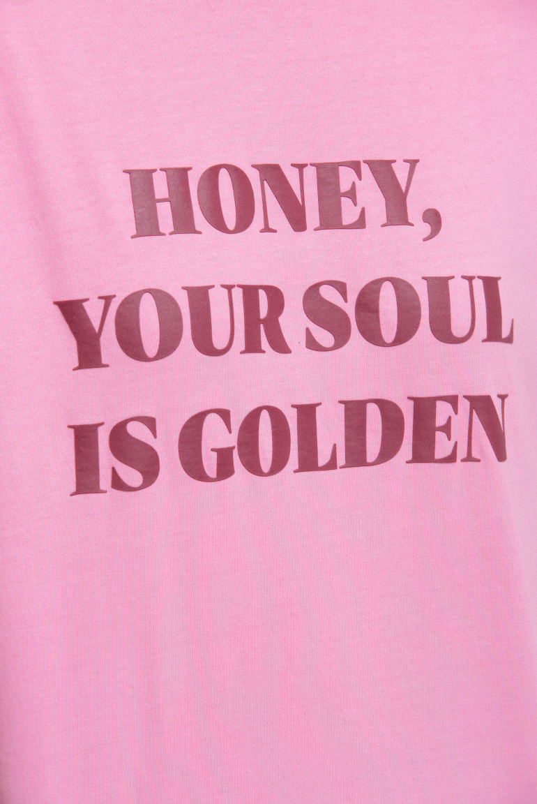 T-Shirt TE:CLA Oversized mit Wording Print