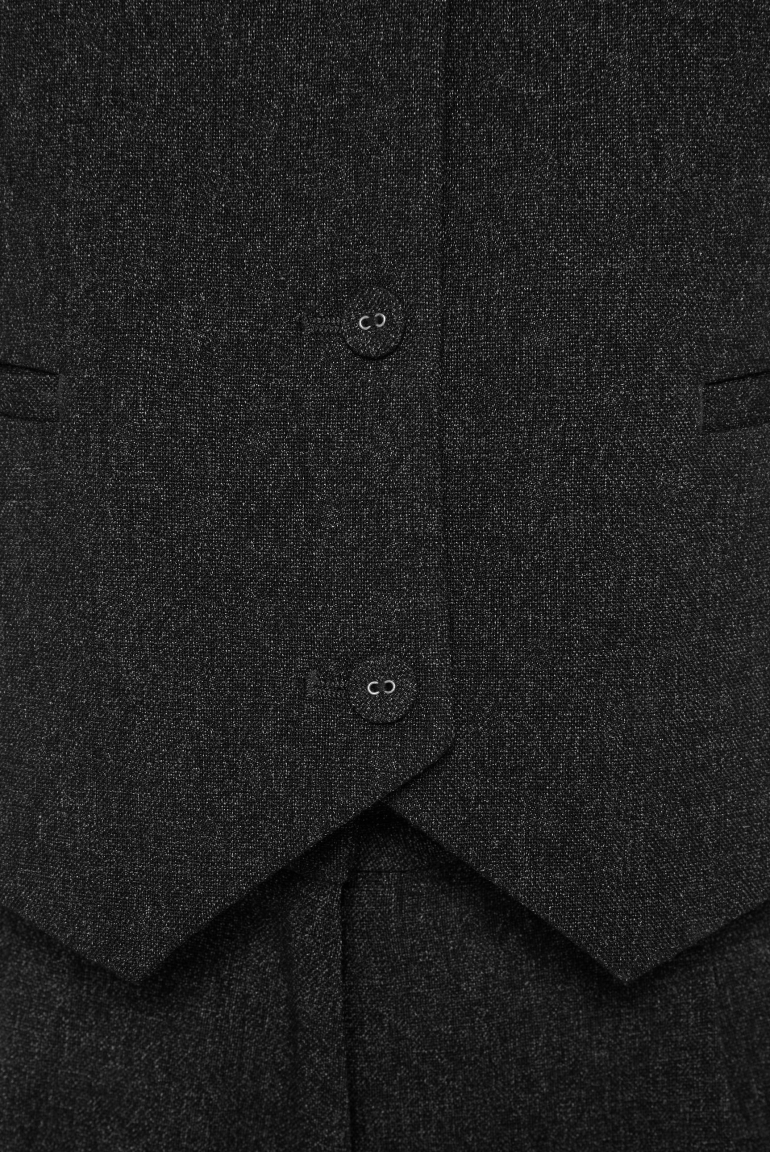 Weste mit Salt & Pepper Struktur