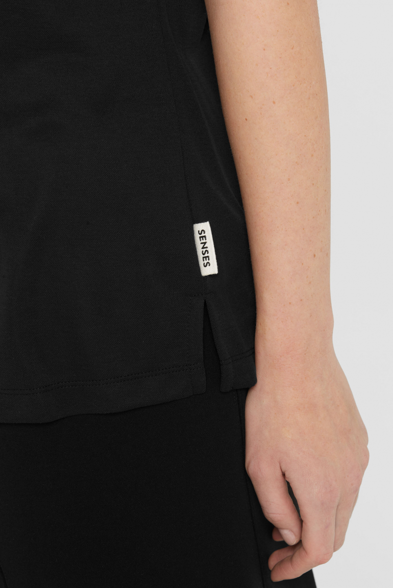 Ärmelloses Shirt TU:NIS aus Modal-Mix