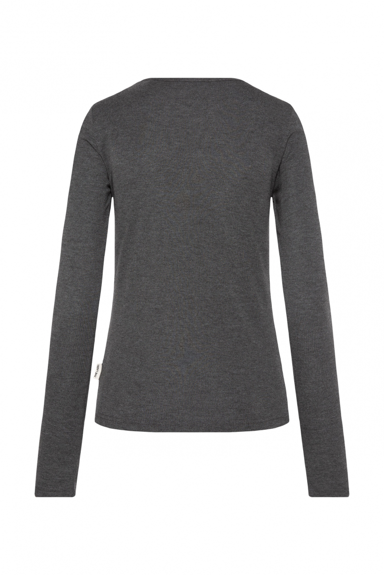 Langarmshirt TA:MINA mit Rundhalsausschnitt