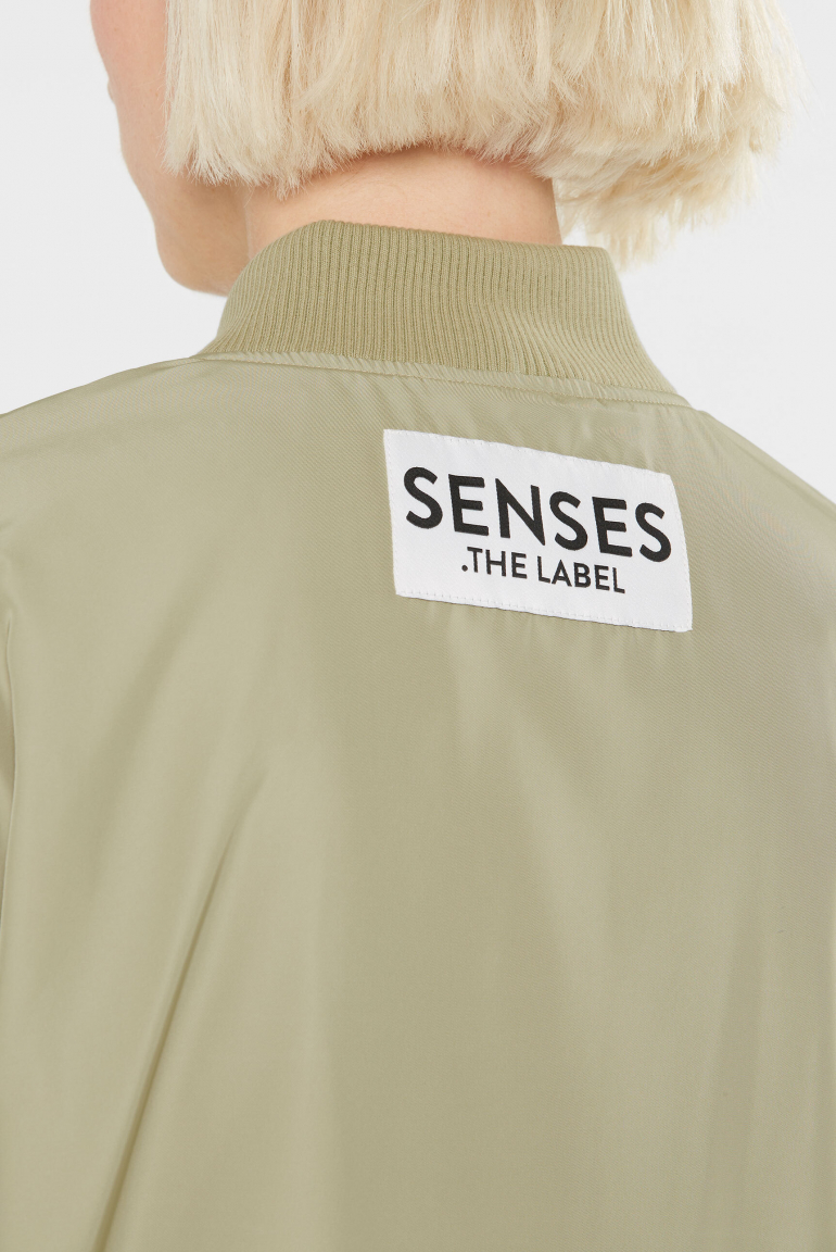 Lange Jacke O:HIO im Blouson-Stil