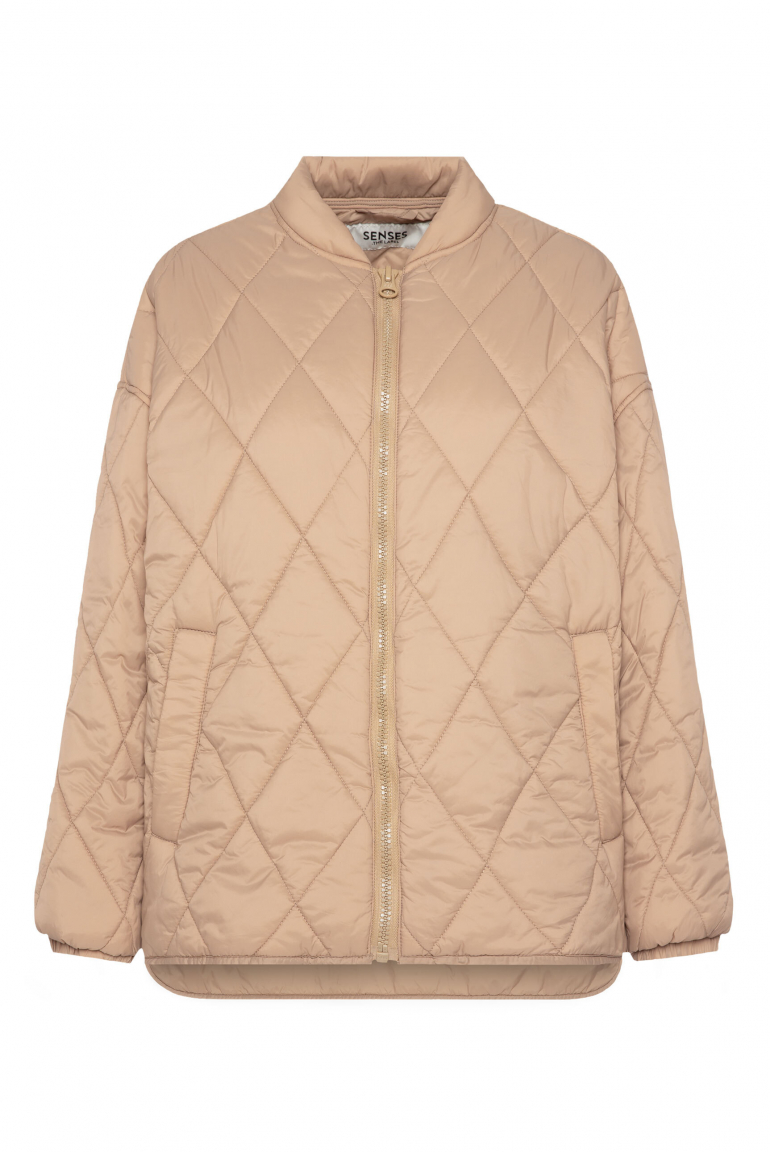 Leichte Steppjacke mit Blouson-Kragen