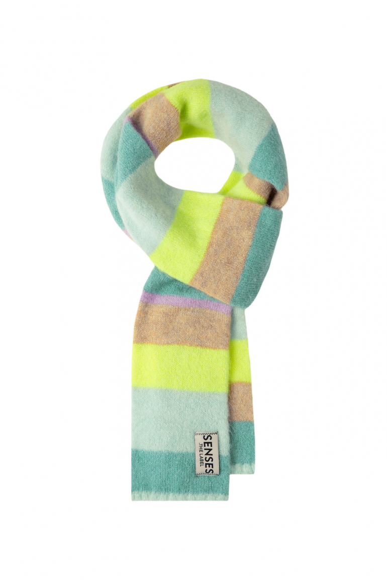 Schal AVA:LON mit buntem Streifen-Design