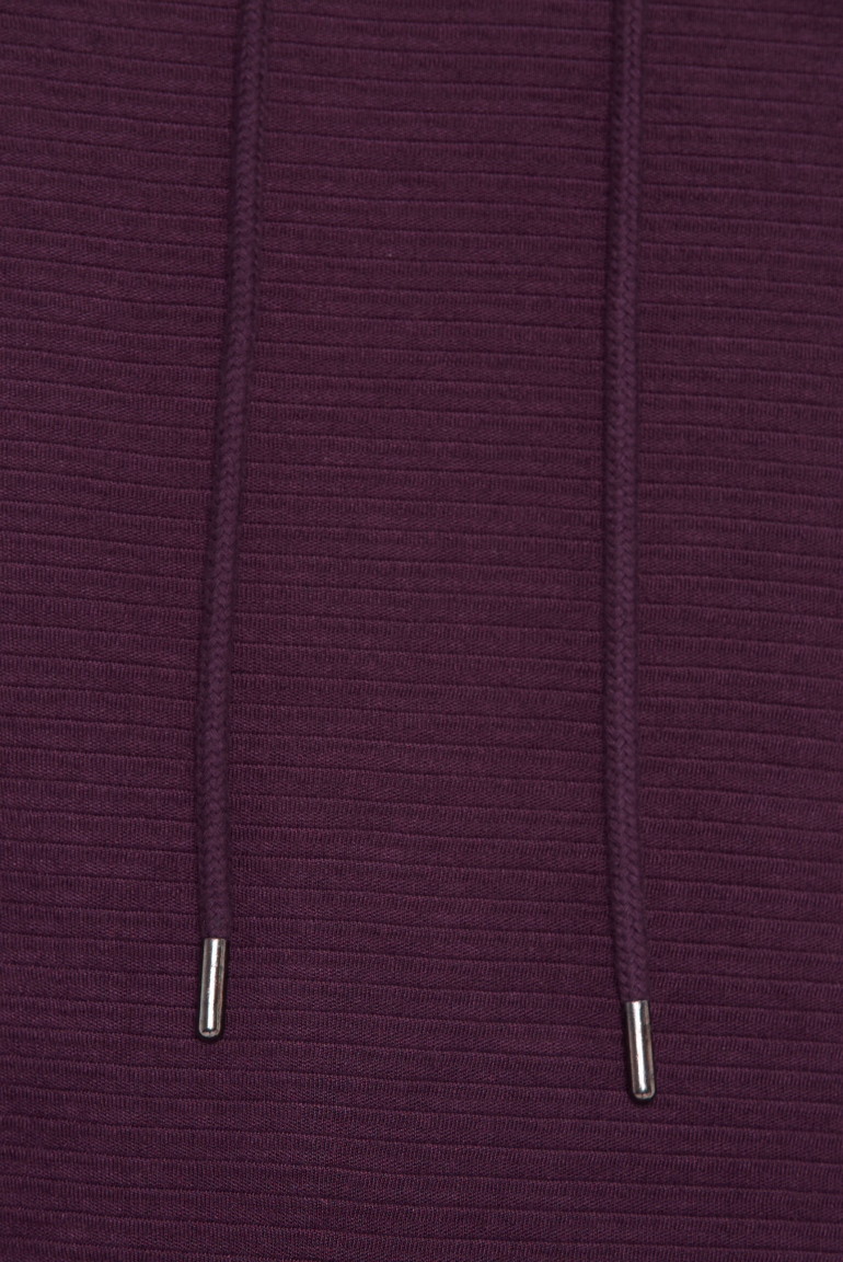 Strukturiertes Kapuzensweatshirt SO:LA