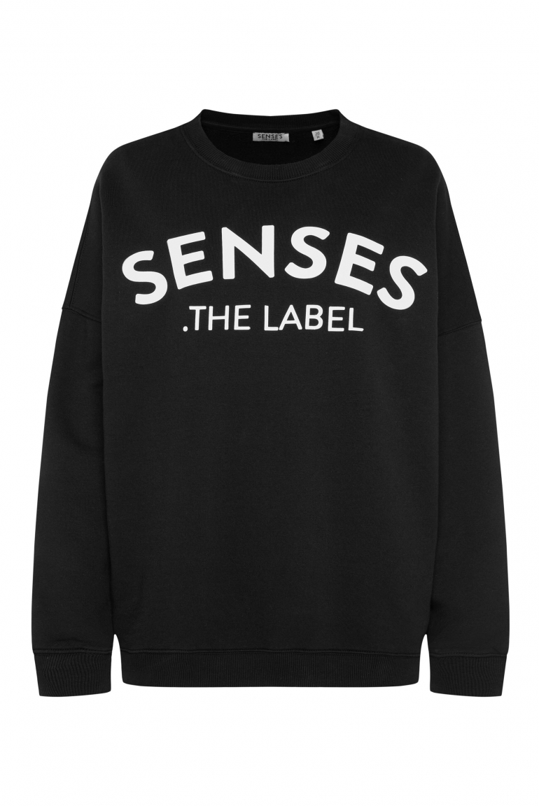 Sweatshirt SMI:LLA mit Logo Design