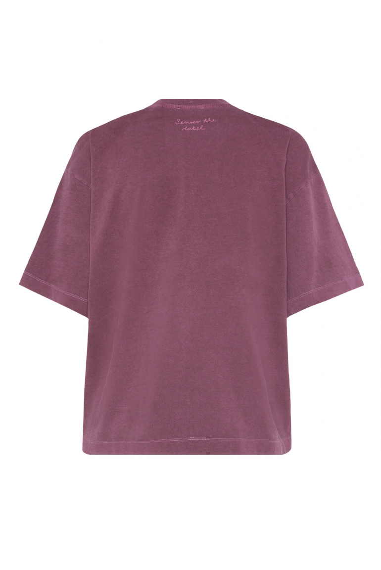 T-Shirt TE:CLA Oversized mit Wording Print