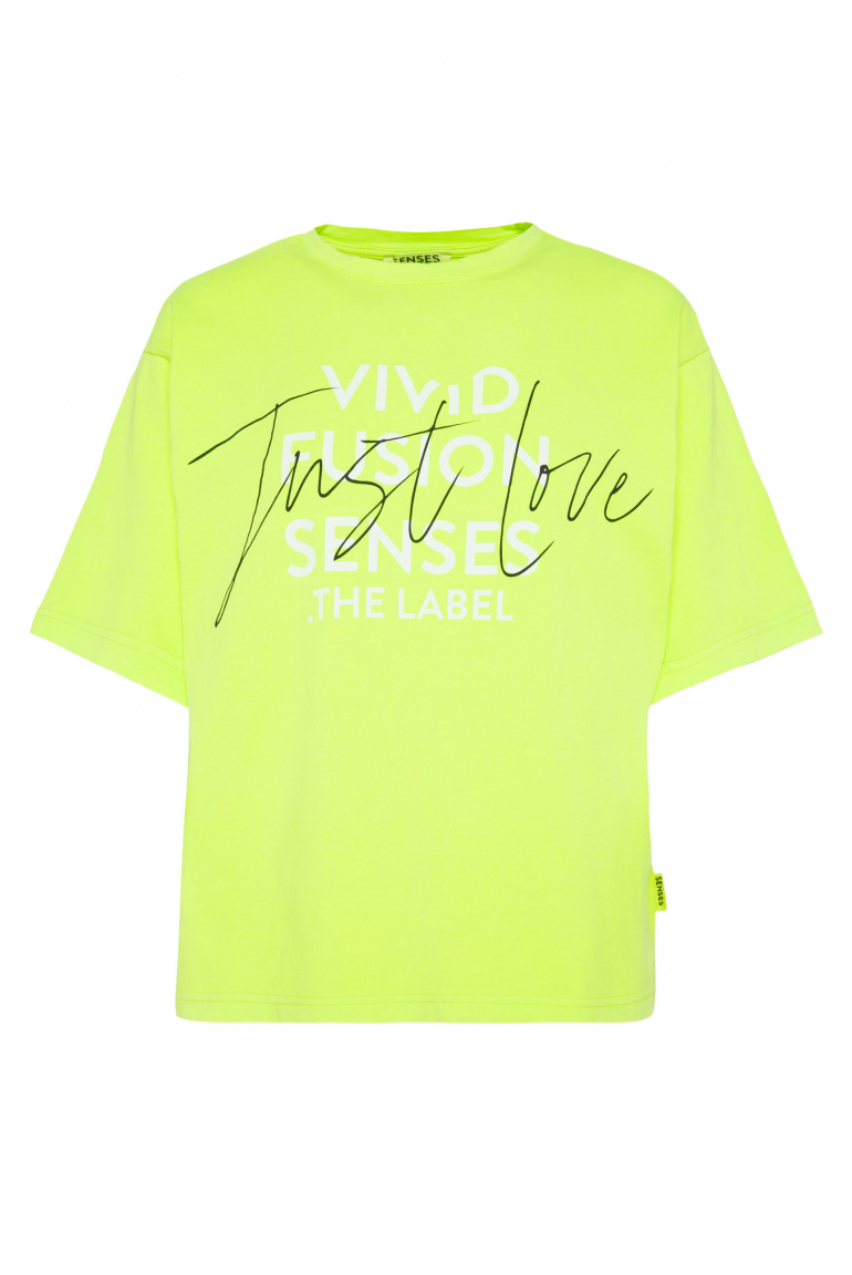 T-Shirt TEC:LA Oversized mit Artwork