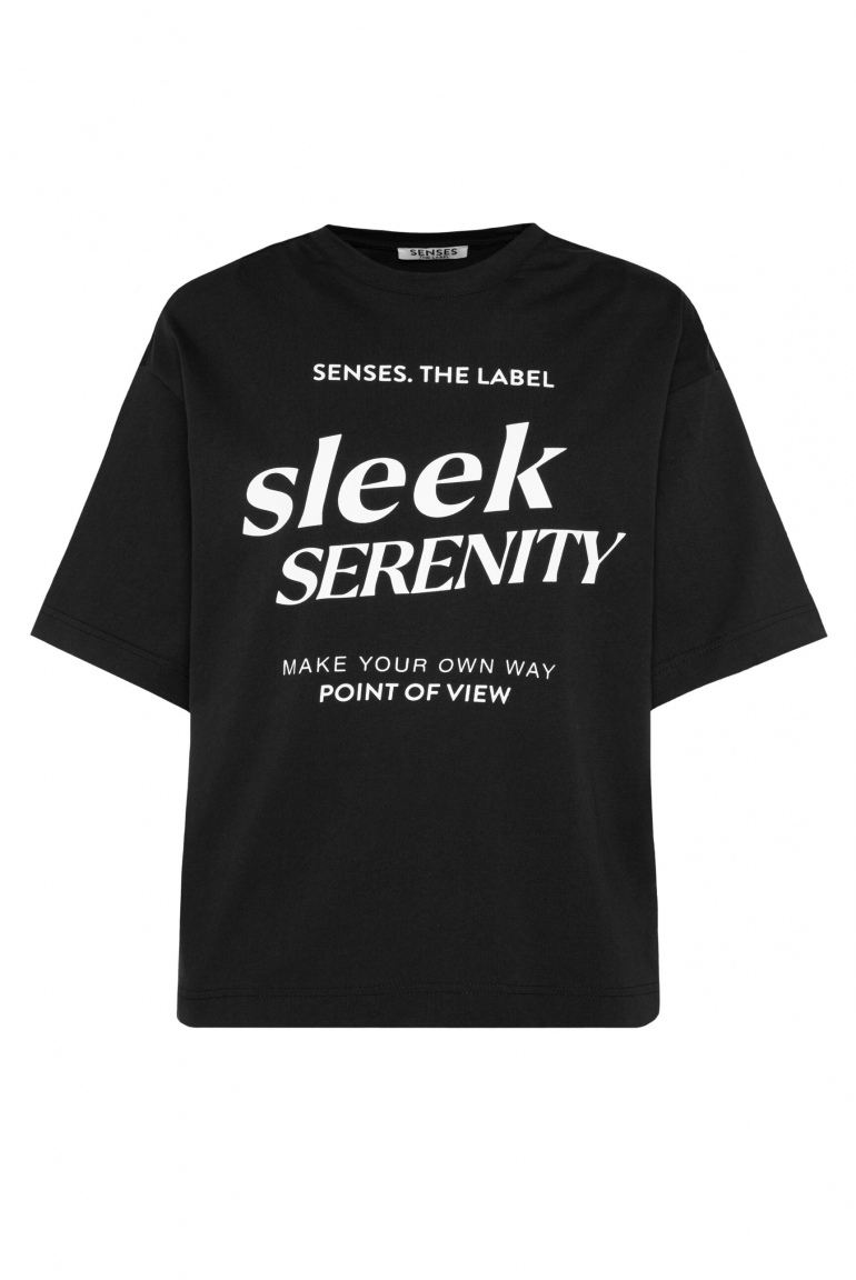 T-Shirt TEC:LA Oversized mit Artwork