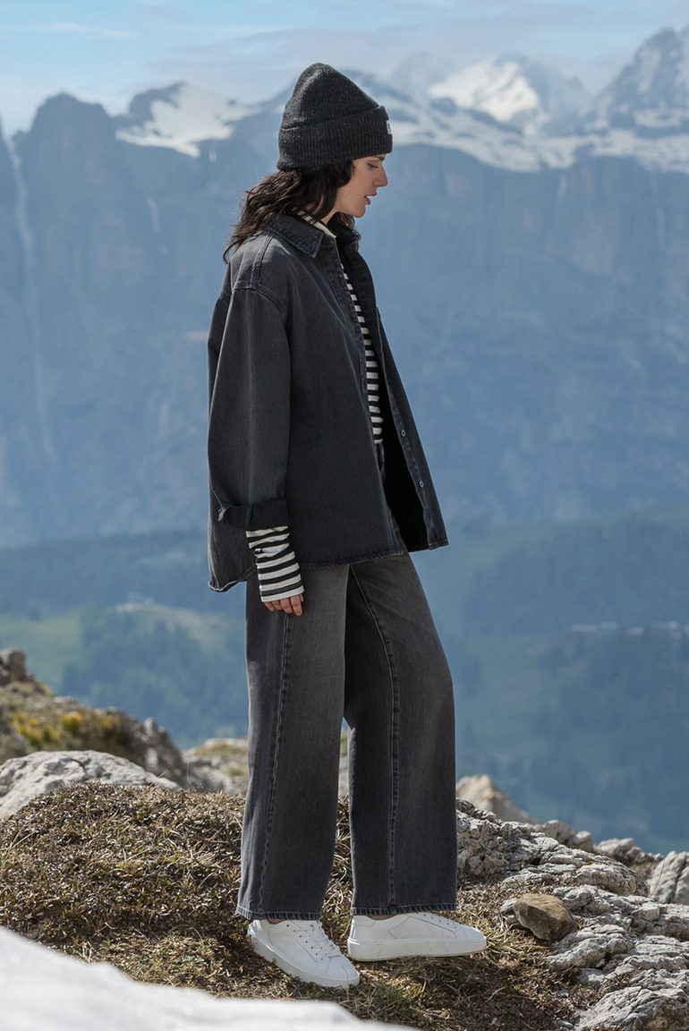 Blusenjacke aus Denim