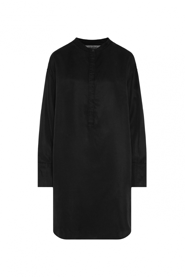 Blusenkleid FO:RM aus Lyocell mit verdeckter Knopfleiste
