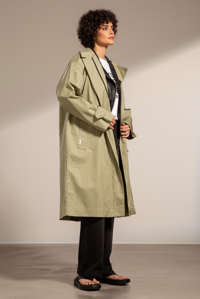 Car Coat ON:TA mit verdecktem Frontzipper