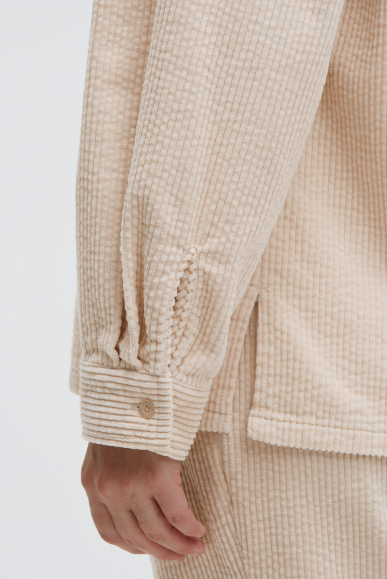 Cordbluse BES:MA im Boxy Fit