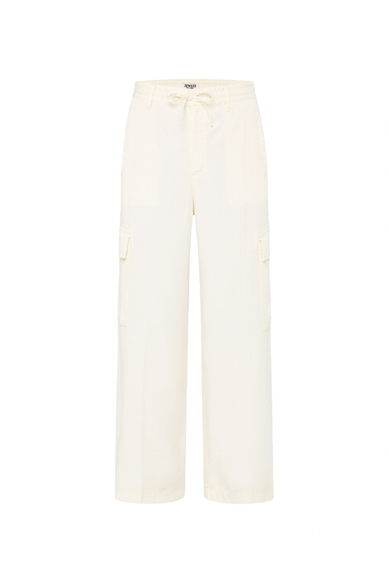 Fließende Cargohose PE:RTH mit weitem Bein