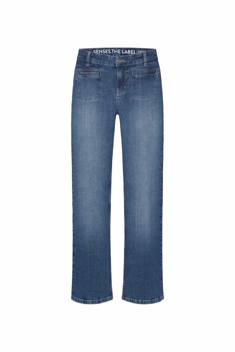 Jeans GU:LIA Mid Waist Flared Leg