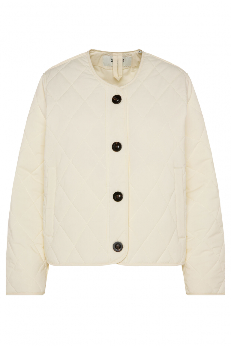 Leichte Steppjacke OLI:VIE mit Knopfleiste