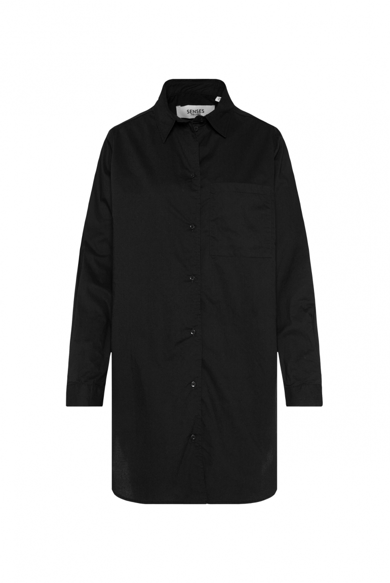 Oversized Hemdbluse BLOS:SOM aus Popeline