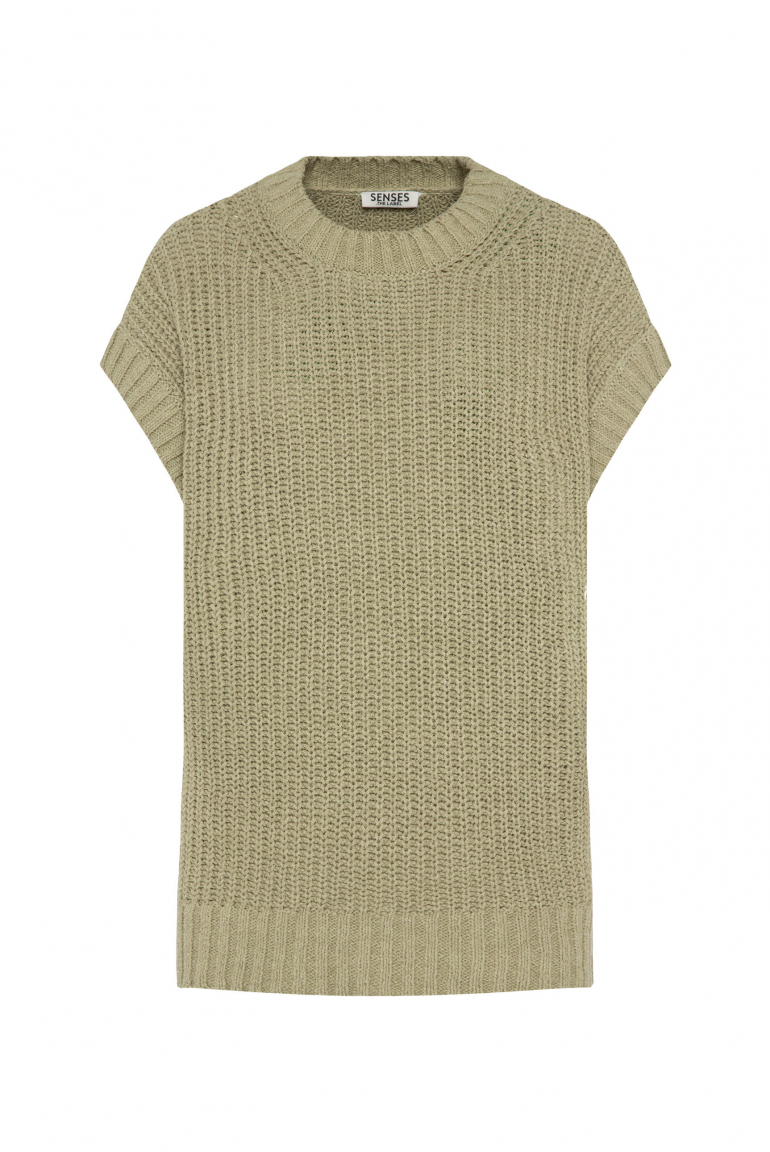 Pullunder KA:LOTTA aus Baumwoll-Leinen-Mix