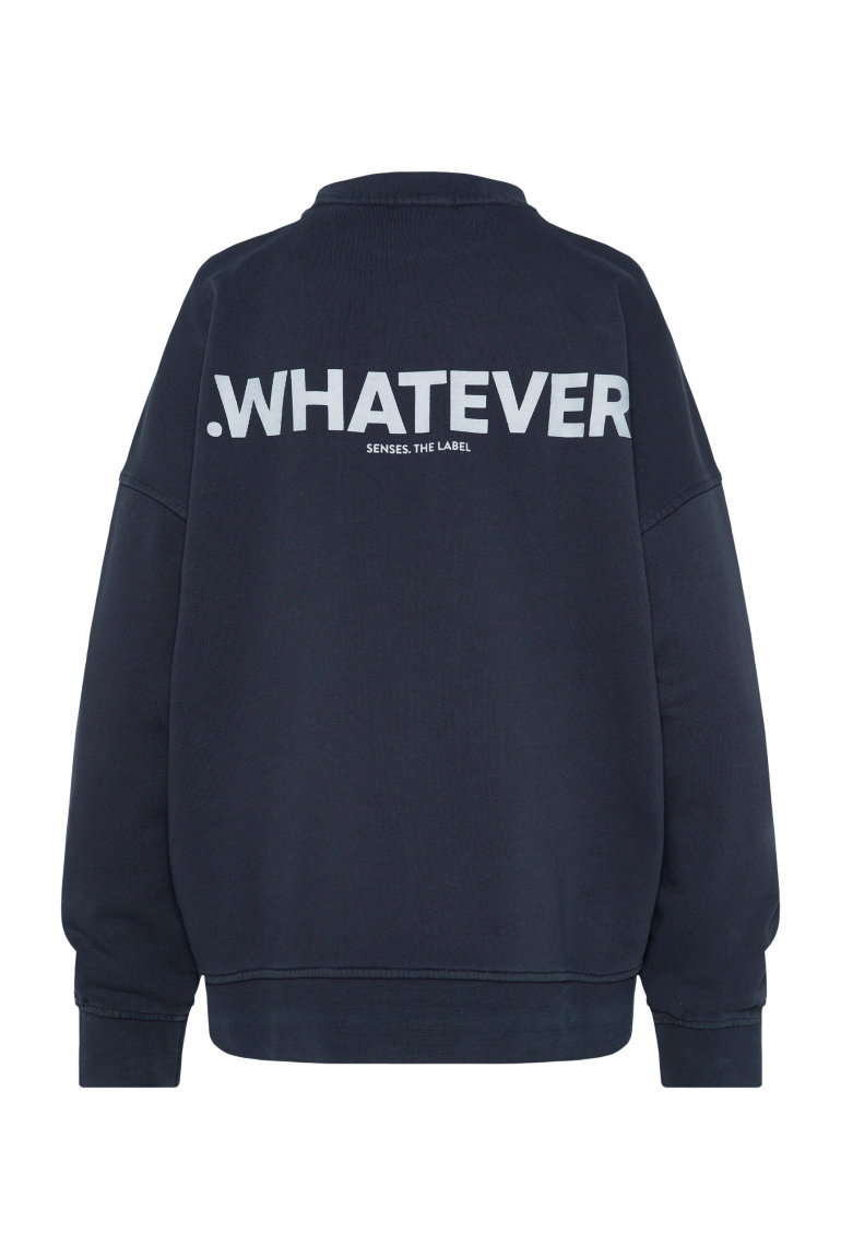 Sweatshirt STAR:LIGHT mit gewaschener Optik und Backprint