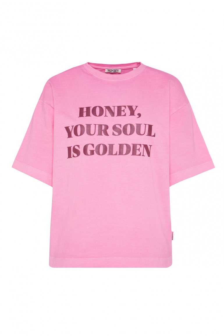 T-Shirt TE:CLA Oversized mit Wording Print