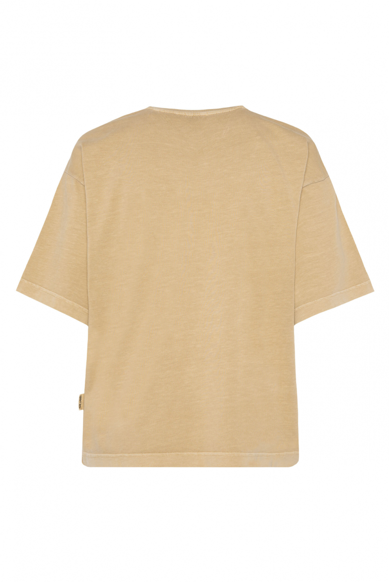 T-Shirt TEC:LA Oversized mit gewaschener Optik