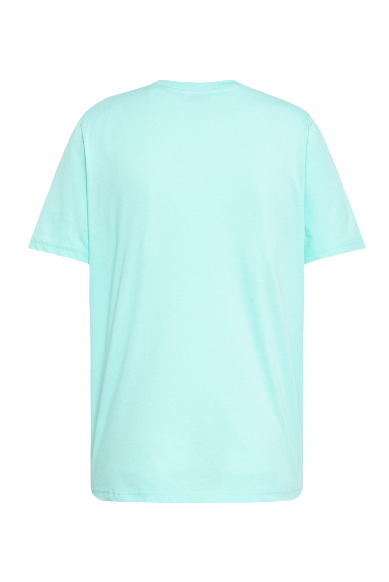 T-Shirt TU:LIP mit dezentem Label Print