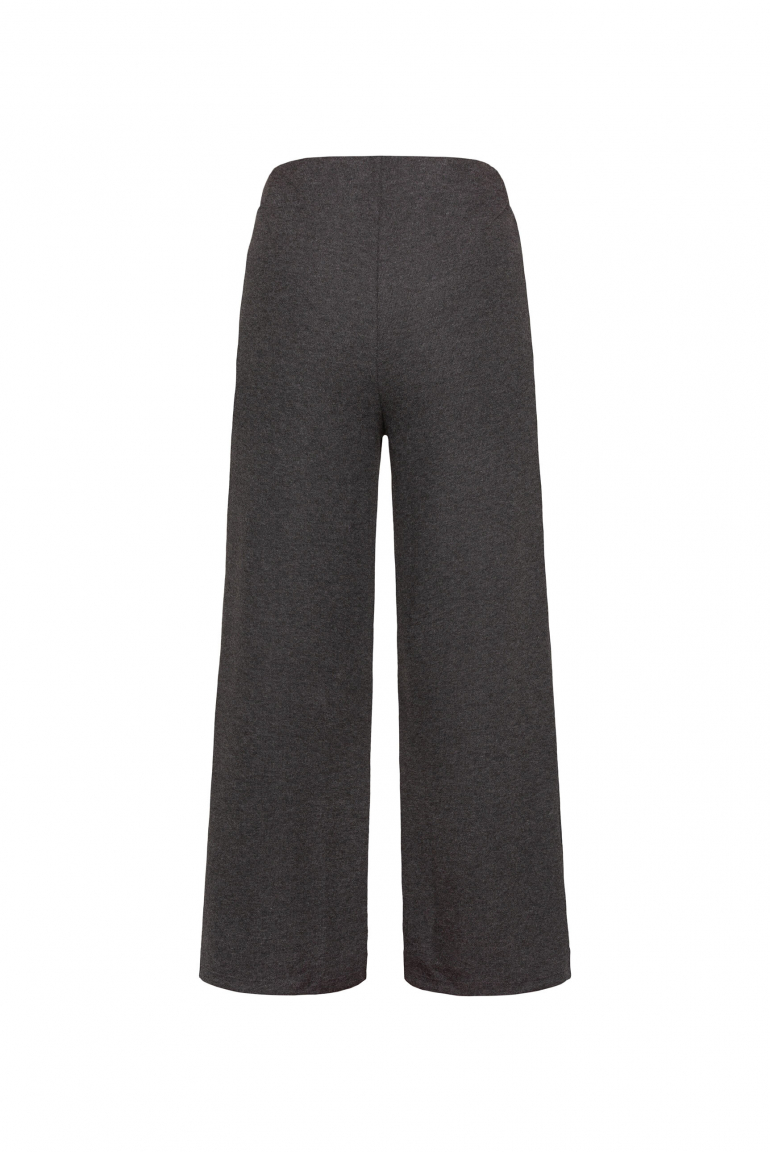 Wide Leg Pants POLA:RIS aus Jersey-Rippstrick