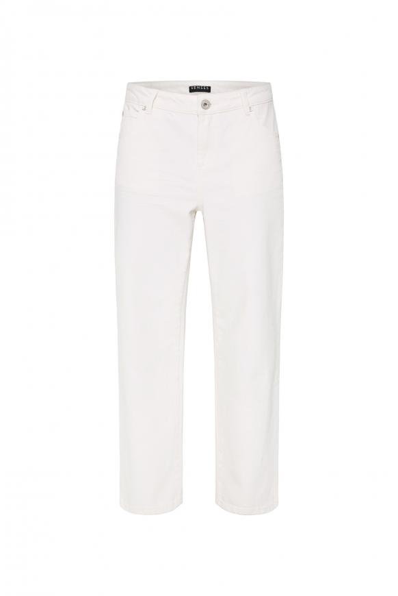 Jeans EL:LA High Waist cotton white