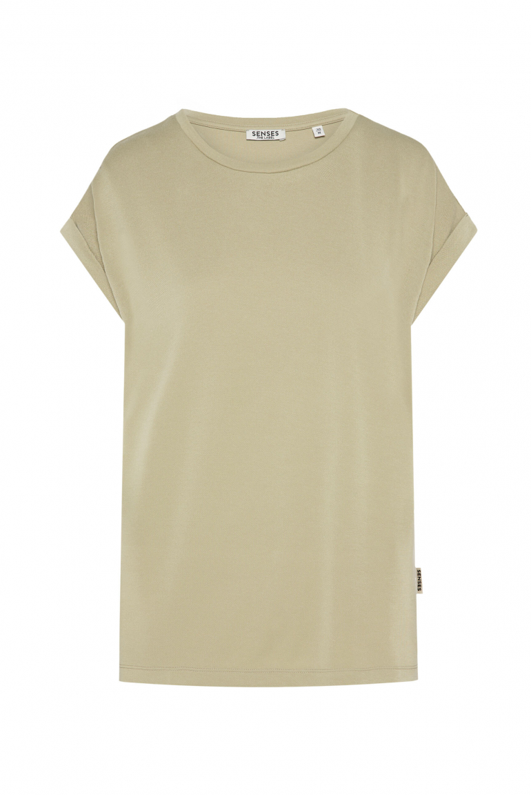 Ärmelloses Shirt TU:NIS aus Modal-Mix