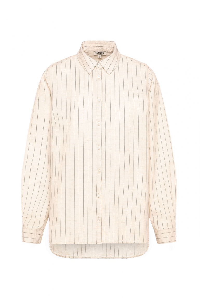 Bluse BOU:QUET mit feinen Streifen