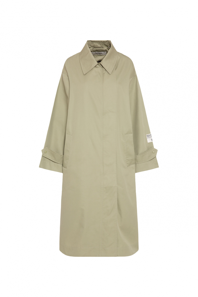 Car Coat ON:TA mit verdecktem Frontzipper