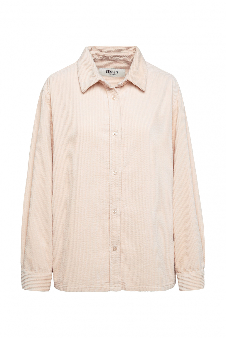 Cordbluse BES:MA im Boxy Fit