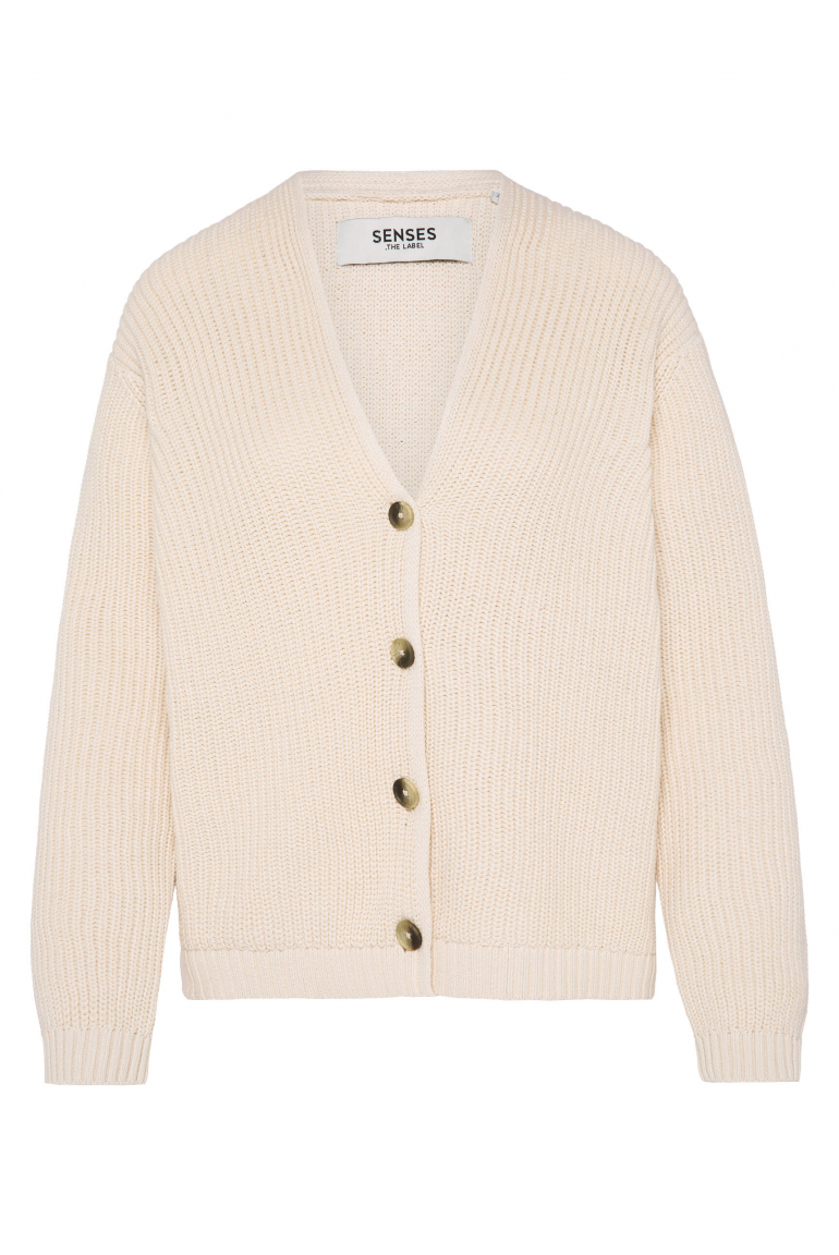 Kurz-Cardigan KANI:SSA in Rippstrick