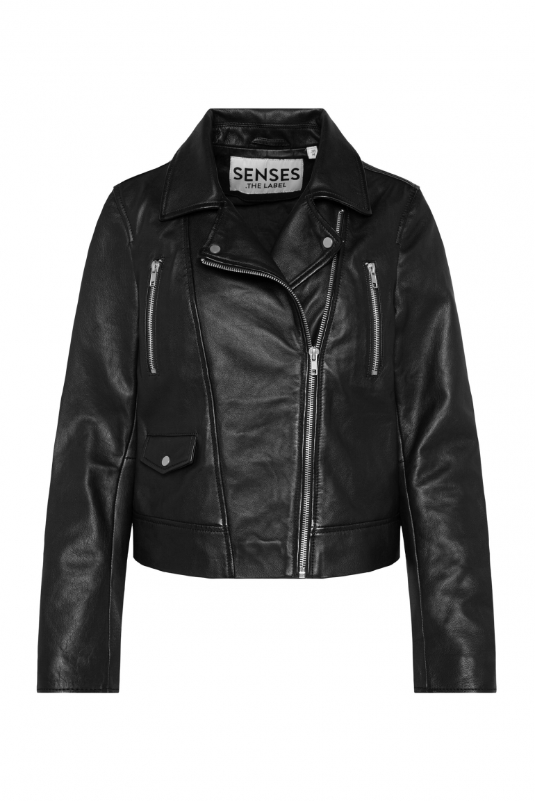 Lederjacke ODI:NE im Biker-Stil