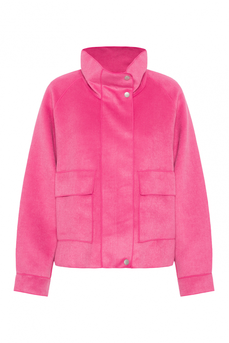 Moderne Kurzjacke O:KI aus Woll-Mix