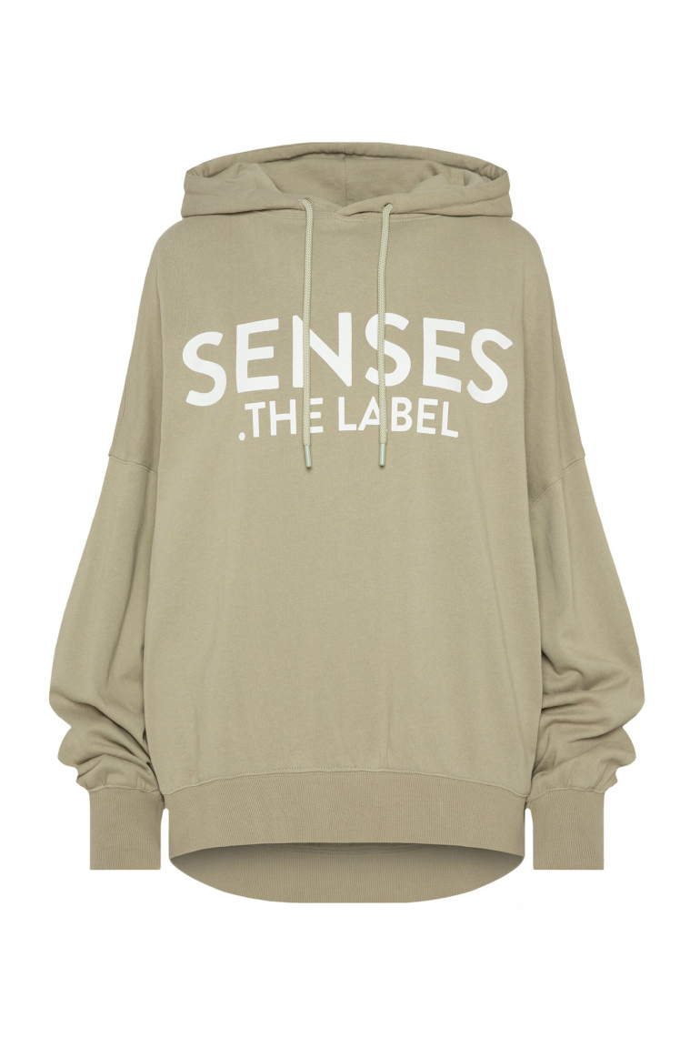 Oversized Hoodie SUN:NY mit Logo Artwork