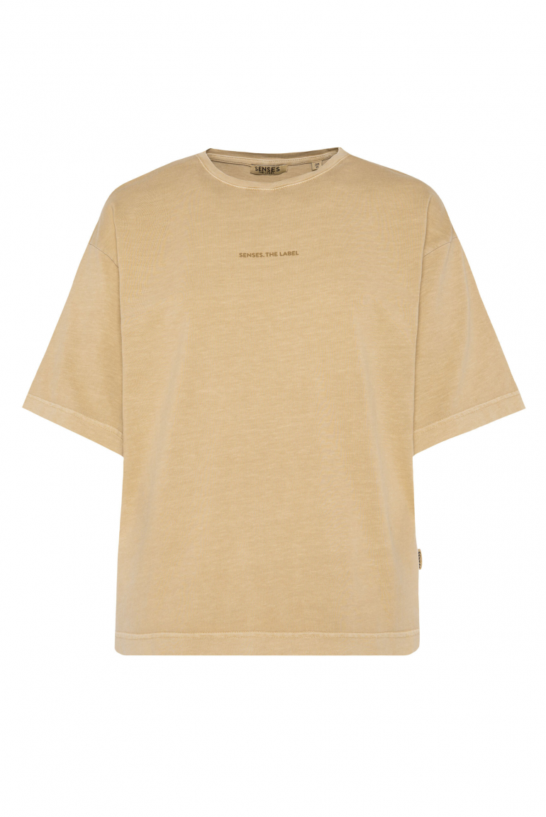 T-Shirt TEC:LA Oversized mit gewaschener Optik