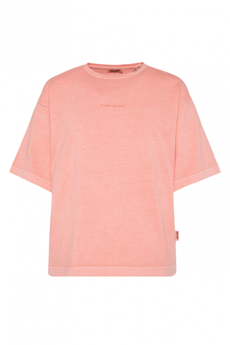 T-Shirt TEC:LA Oversized mit gewaschener Optik